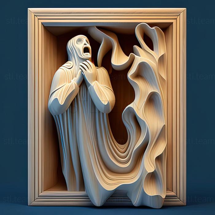 3D модель Святой Дэнни - призрак (STL)